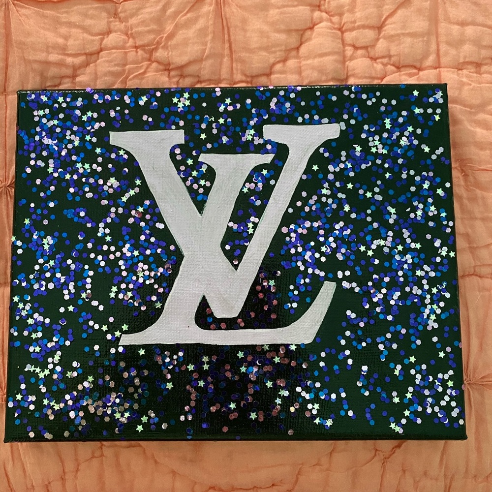 hand painted logo